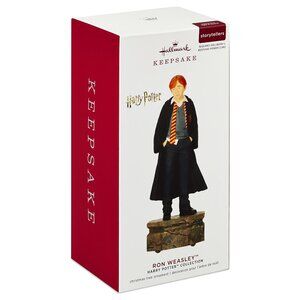 New! Harry Potter Storytellers Ron Weasley Hallmark Keepsake Christmas Ornament